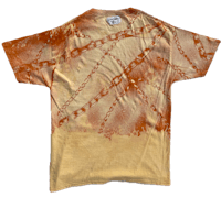 bleach dye one of one screen printed 