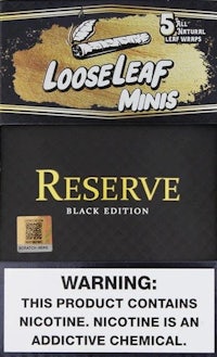 loose leaf minis reserve black edition