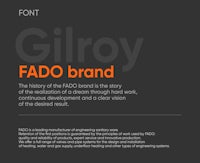 fado brand - the history of the font