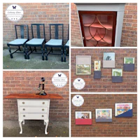 a collage of pictures of furniture and pictures