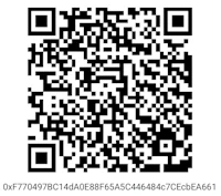 a qr code with a black and white background