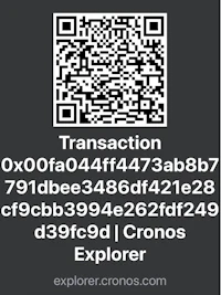 a qr code with the text transaction