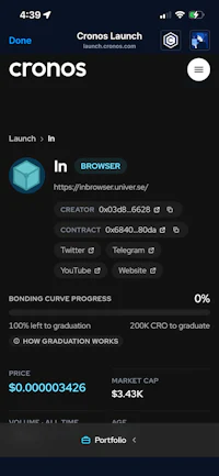 a screenshot of the crono app on an iphone
