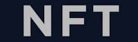 the nft logo on a dark background