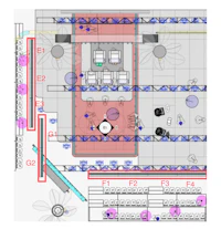 a diagram showing the layout of an airport