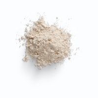 a white powder on a white background