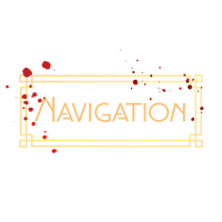 the logo for navigation on a black background