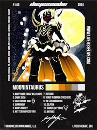 the cover of the album moontaurus