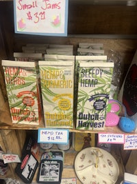 a selection of books on display in a store