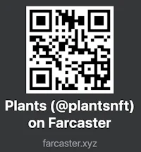 a qr code with the words plants plantst on farcast