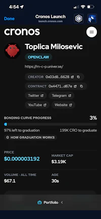 a screenshot of the crono app on an iphone