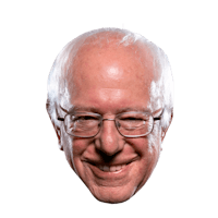 bernie sanders head mask