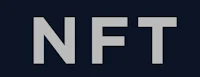 the nft logo on a dark background