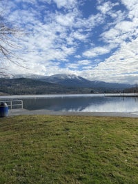 a view of a water pipe in a grassy area