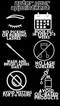 a black and white poster with the words'before your appointment'