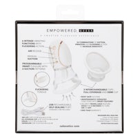 the packaging for the empowered breast pump