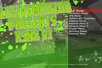a green screen with the words xnx iv