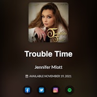 trouble time by jennifer mloot