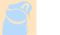 a blue bird and a yellow bird