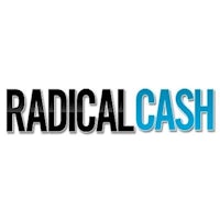 radical cash logo on a white background