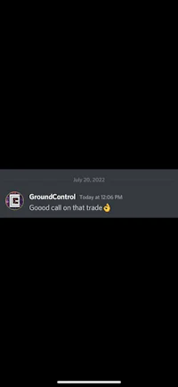 a screenshot of a text message on a phone