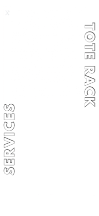 a black and white poster with the words tote rock services