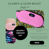 glam & glow relief pad
