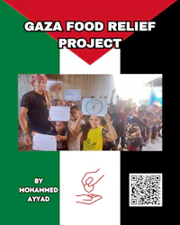 a poster for the gaza food relief project