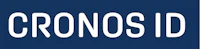 cronos id logo on a blue background