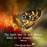 the best way to get things done is to simply begin