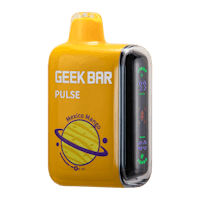 the geek bar pulse e-liquid is shown on a black background