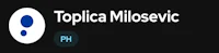 a black background with the words topica milsevic ph