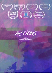 a poster for the film actions