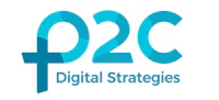 the logo for p2c digital strategies
