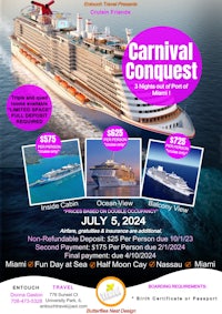 carnival conquest 2020 flyer