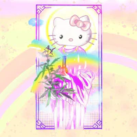 Hello kitty stoner queen