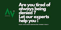 are you tired of always denied being? let our experts help you