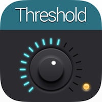 the threshold app icon with the word threshold on it