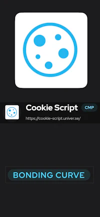 cookie script - bonding curve - screenshot