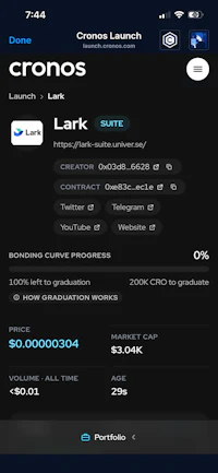 a screenshot of the crono app on an iphone
