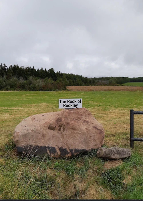 Rockley Rock from the front