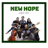 a group of musicians with the words new hope