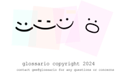 a group of smiling faces on a piece of paper