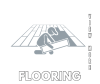 a logo with the words view more flooring