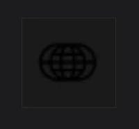 a black and white image of a globe on a black background