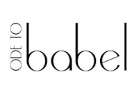 ode to babe logo on a white background
