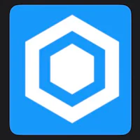 an icon with a hexagon on it