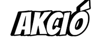the logo for akcio on a black background