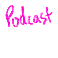Hand written text that reads “Podcast Host”