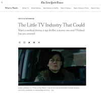 The Little TV Industry That Could by Mike Hale for The New York Times